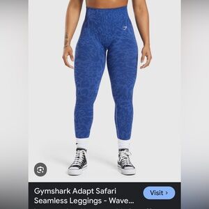 Adapt Safari Seamless Leggings - GymShark NWOT